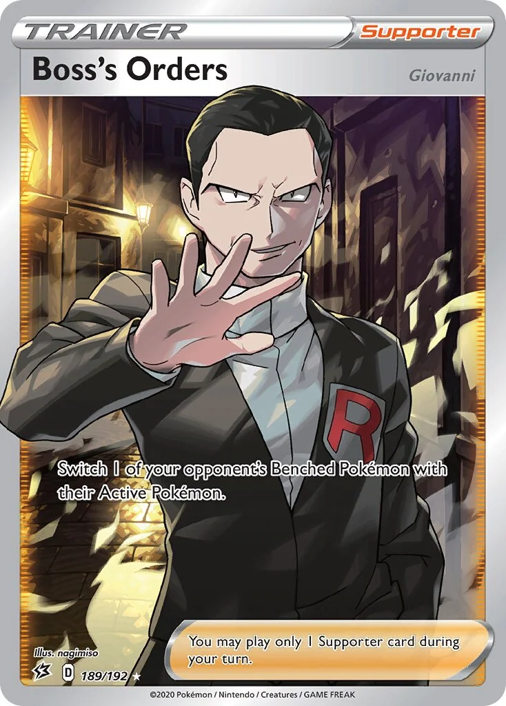Boss's Orders 「RCL 189/192」「EN」