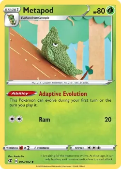 Metapod #002/192 · Pokémon