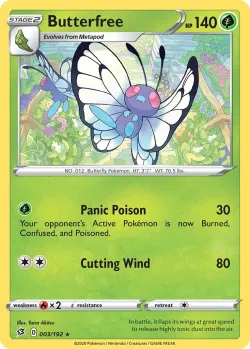 Butterfree #003/192 · Pokémon