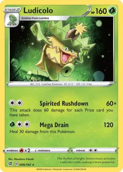 Ludicolo #009/192 · Pokémon