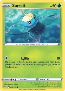 Surskit #010/192 · Pokémon