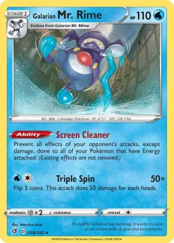 Galarian Mr. Rime #038/192 · Pokémon