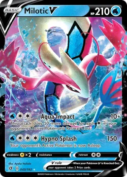 Milotic V #043/192 · Pokémon