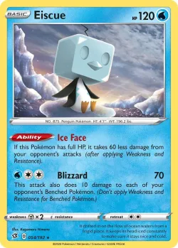 Eiscue #054/192 · Pokémon