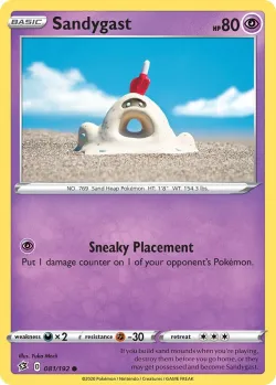 Sandygast #081/192 · Pokémon