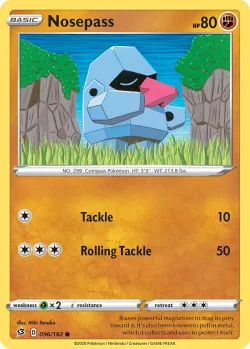 Nosepass #096/192 · Pokémon