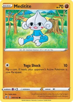 Meditite #097/192 · Pokémon