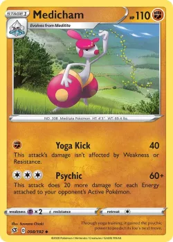 Medicham #098/192 · Pokémon