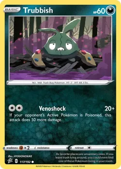 Trubbish #117/192 · Pokémon