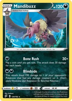 Mandibuzz #120/192 · Pokémon