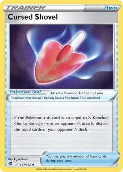 Cursed Shovel #157/192 · Pokémon