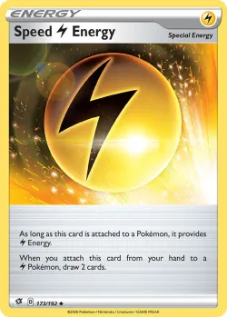 Speed Lightning Energy #173/192 · Pokémon