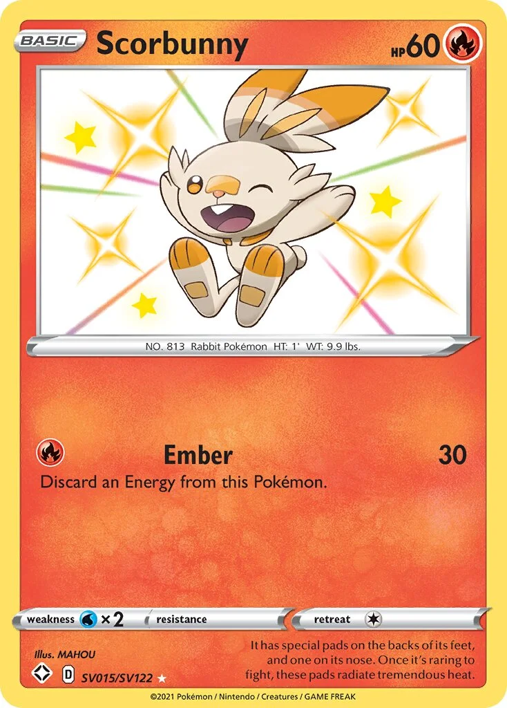 Scorbunny 「SHF SV015/SV122」「EN」