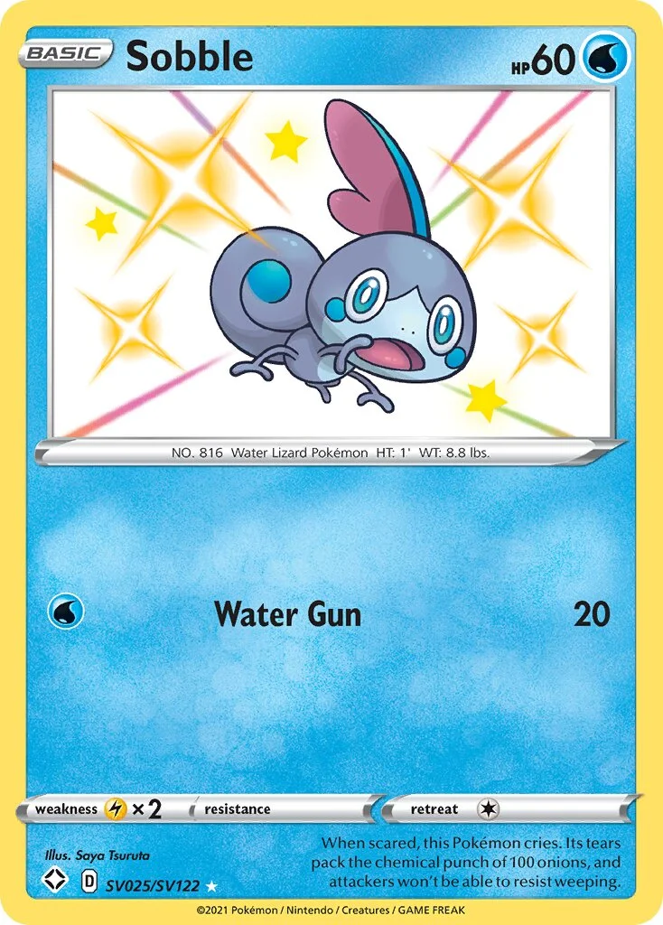 Sobble 「SHF SV025/SV122」「EN」