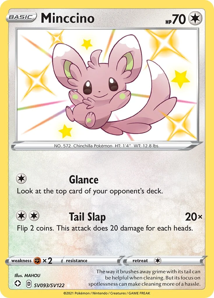 Minccino 「SHF SV093/SV122」「EN」