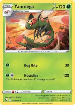 Yanmega #002/072 · Pokémon
