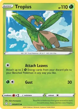 Tropius #005/072 · Pokémon