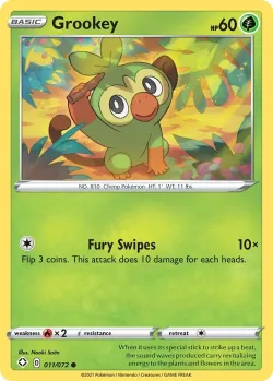 Grookey #011/072 · Pokémon