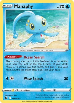 Manaphy #024/072 · Pokémon