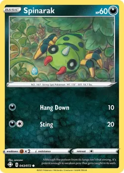 Spinarak #043/072 · Pokémon