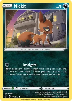 Nickit #047/072 · Pokémon