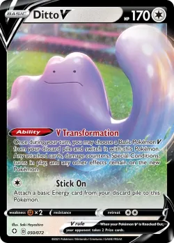 Ditto V #050/072 · Pokémon