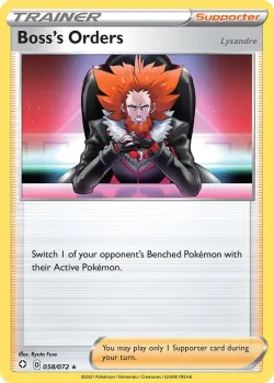 Boss's Orders #058/072 · Pokémon
