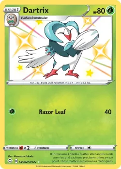 Dartrix #SV002/SV122 · Pokémon