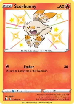 Scorbunny #SV015/SV122 · Pokémon