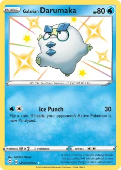 Galarian Darumaka #SV023/SV122 · Pokémon