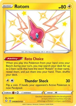 Rotom #SV038/SV122 · Pokémon