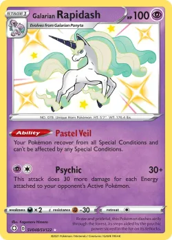 Galarian Rapidash #SV048/SV122 · Pokémon