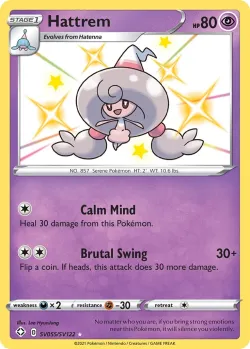 Hattrem #SV055/SV122 · Pokémon