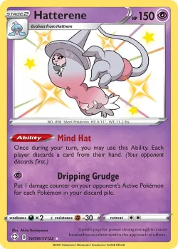 Hatterene #SV056/SV122 · Pokémon