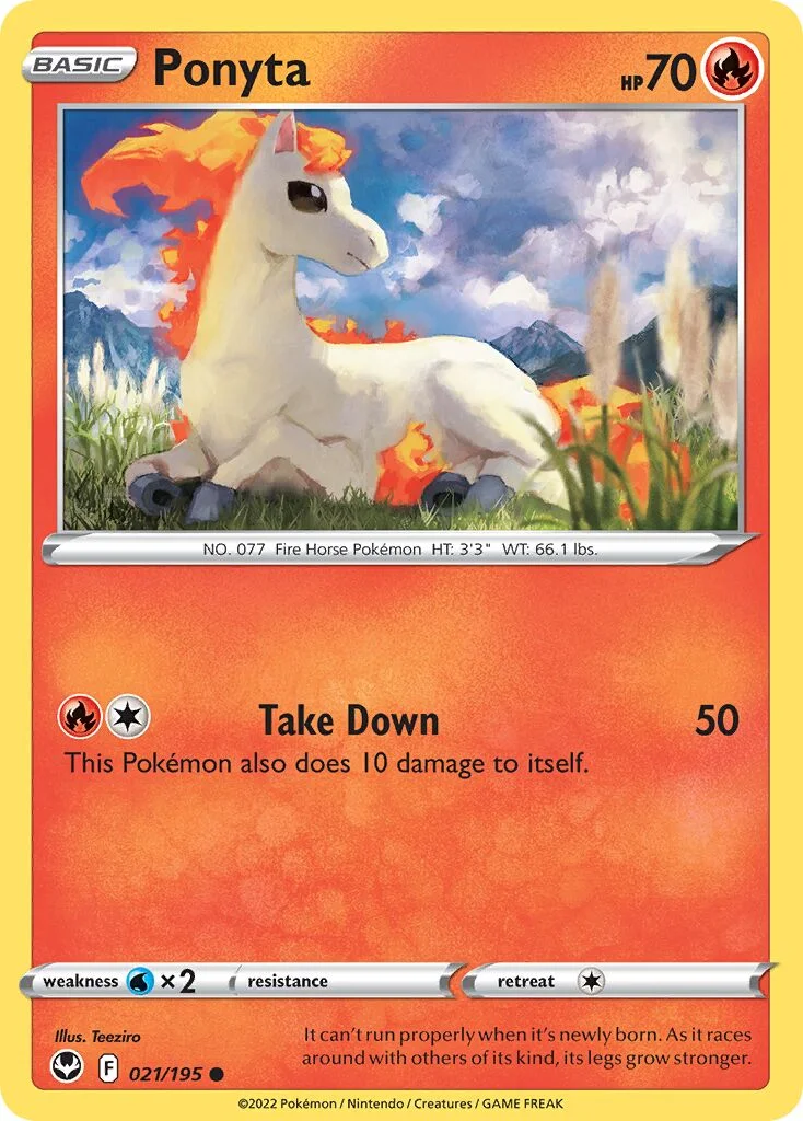 Ponyta 「SIT 021/195」「EN」