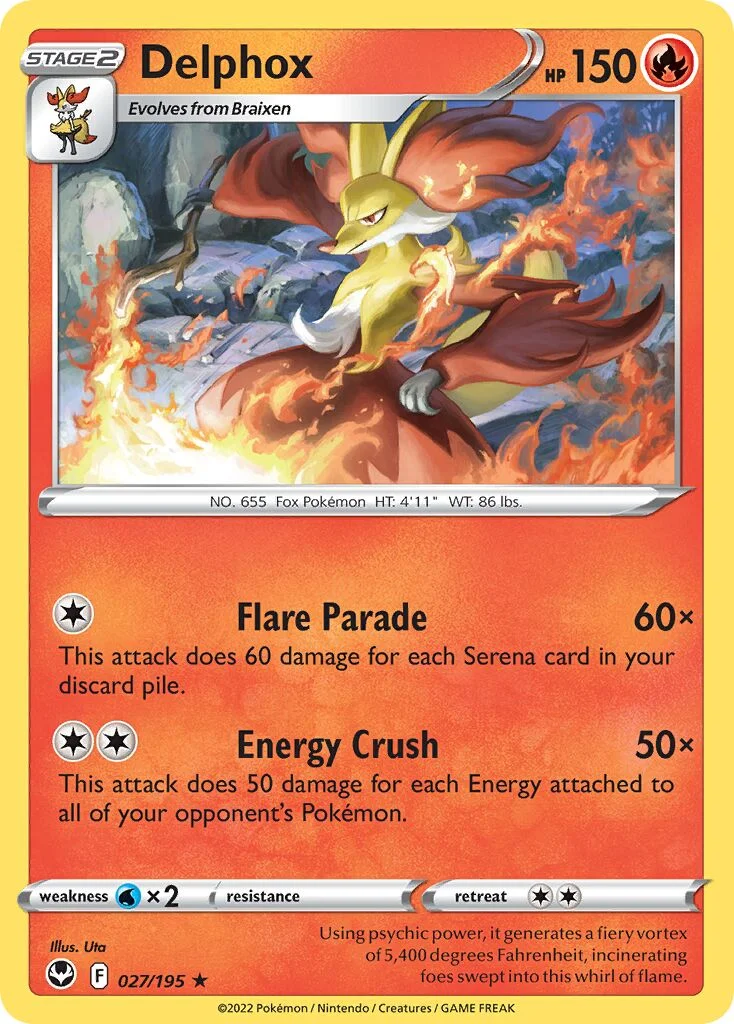 Delphox 「SIT 027/195」「EN」