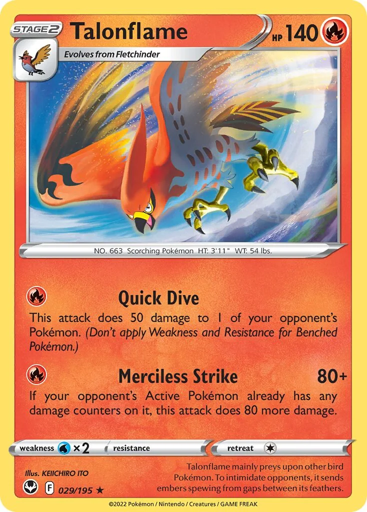 Talonflame 「SIT 029/195」「EN」