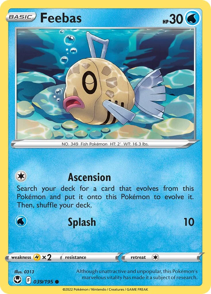 Feebas 「SIT 039/195」「EN」