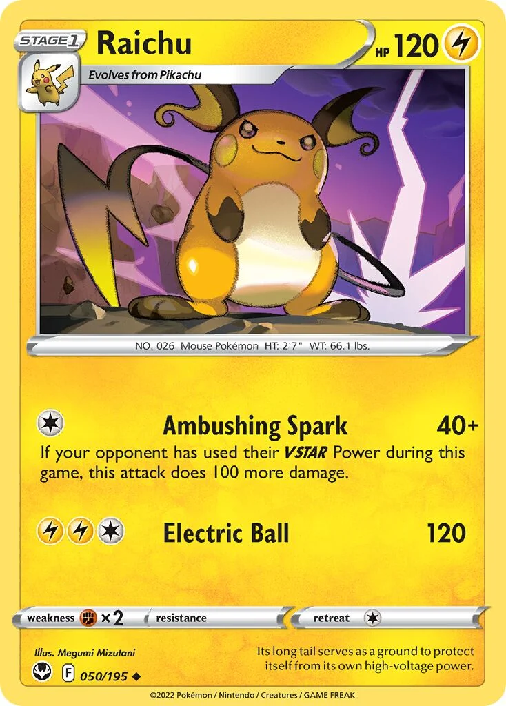Raichu 「SIT 050/195」「EN」