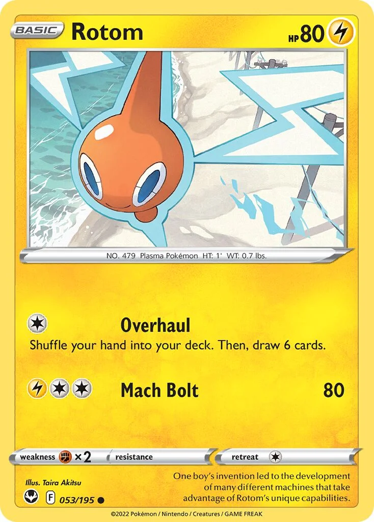 Rotom 「SIT 053/195」「EN」