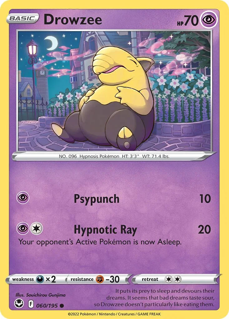 Drowzee 「SIT 060/195」「EN」