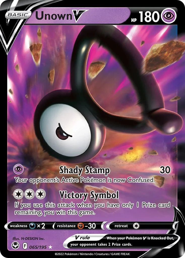 Unown V 「SIT 065/195」「EN」