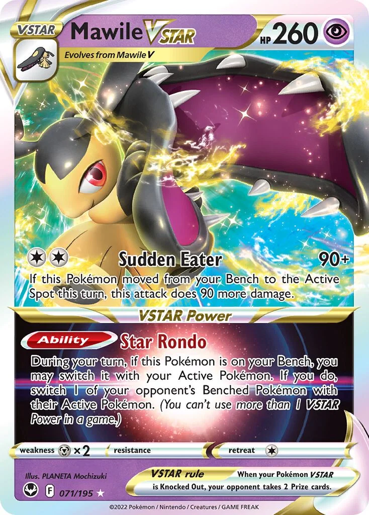 Mawile VSTAR 「SIT 071/195」「EN」