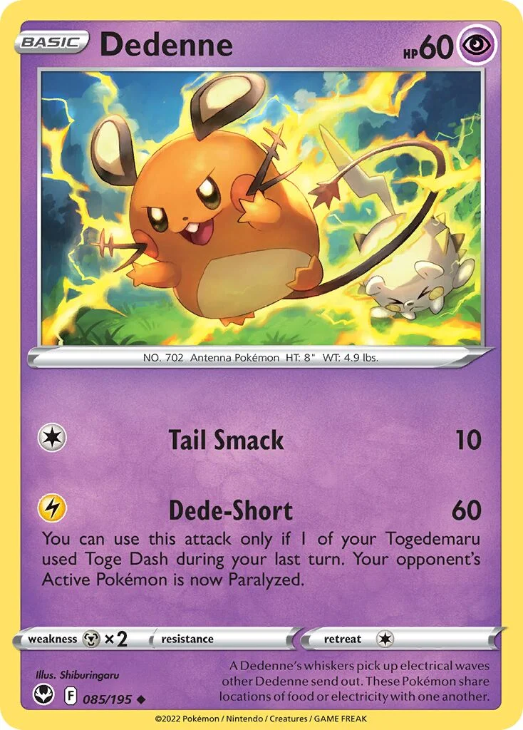 Dedenne 「SIT 085/195」「EN」