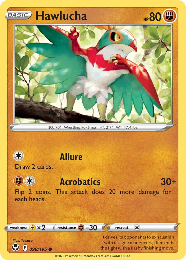 Hawlucha 「SIT 098/195」「EN」