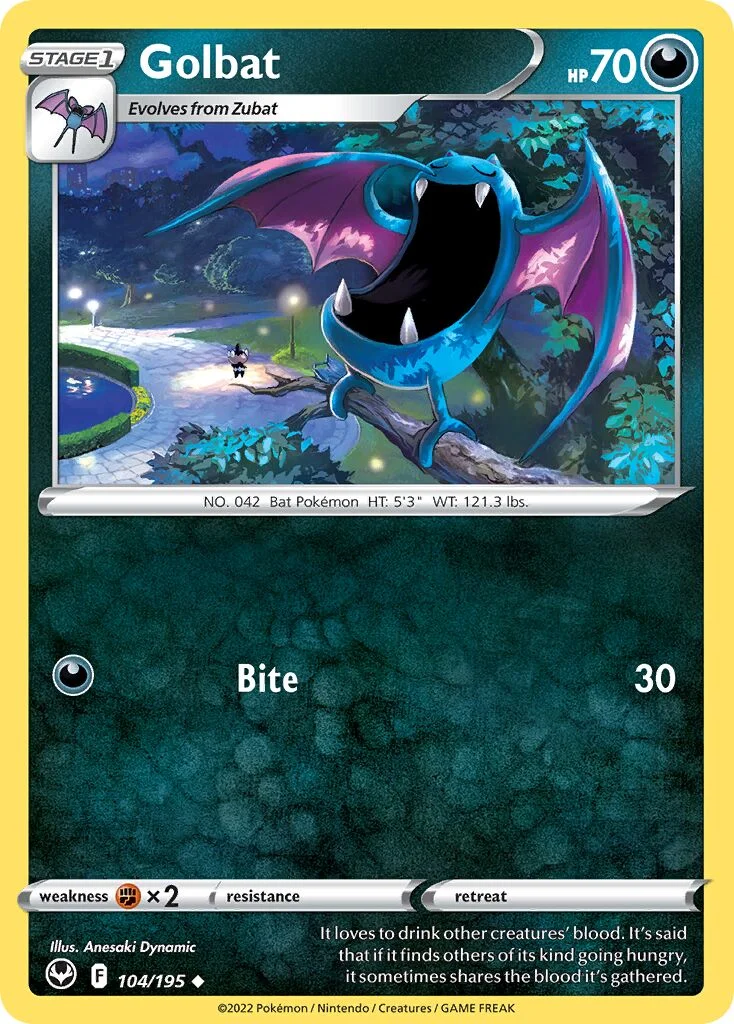 Golbat 「SIT 104/195」「EN」