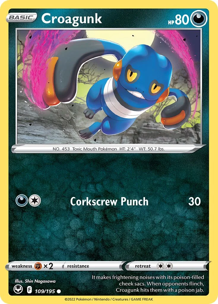 Croagunk 「SIT 109/195」「EN」