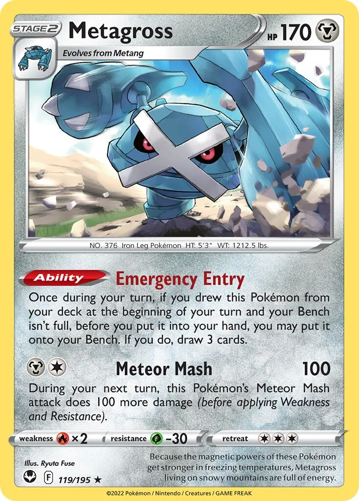 Metagross 「SIT 119/195」「EN」
