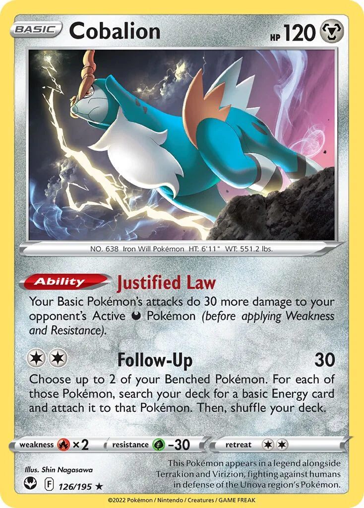 Cobalion 「SIT 126/195」「EN」