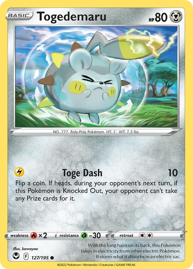 Togedemaru 「SIT 127/195」「EN」